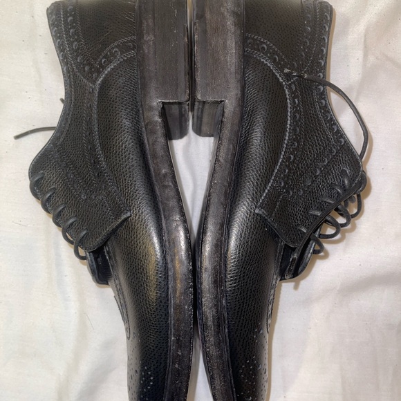 Burberry Black Leather Men's Dress Shoes NWOT - Picture 8 of 16
